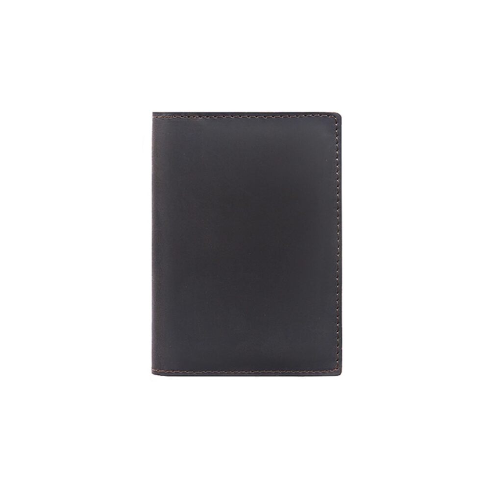8308 Genuine Full-Grain Leather Passport Holder – Handmade Vintage Travel